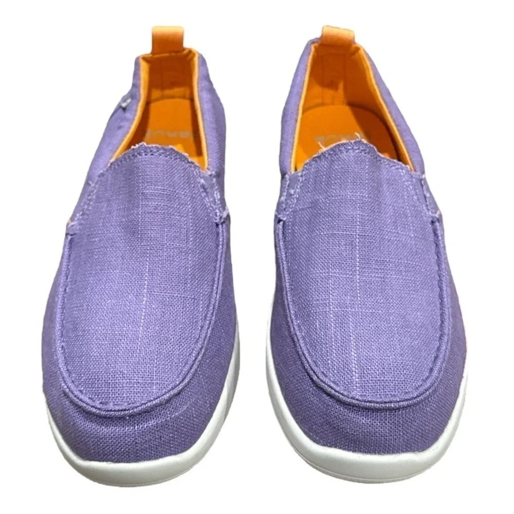 NWOT - Sanuk Sidewalk Surfer Lite Shoes - Purple - Size 6